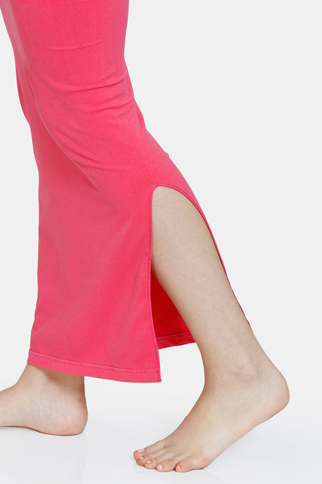 Zivame All Day Seamless Mermaid Saree Shapewear With Removable Drawcord - Dark Pink — image 7
